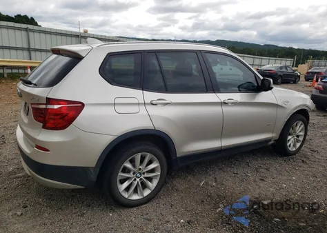 2013 BMW X3 xDrive28I из США, поврежденный, VIN 5UXWX9C54D0A24388